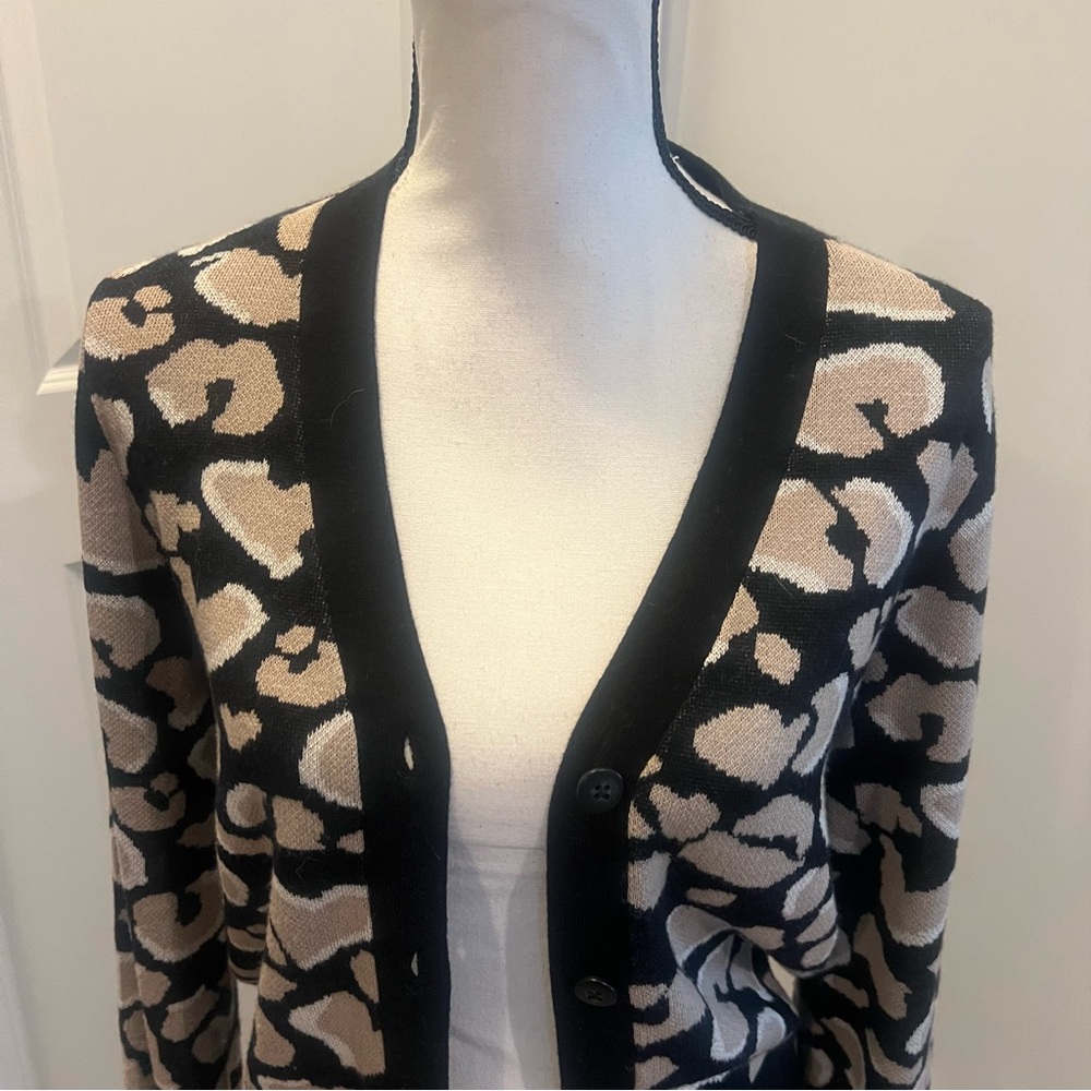 Leopard Cardigan _ Splendid NWOT size XS - Picture 4 of 12